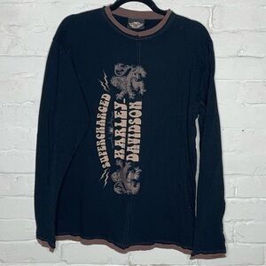 Harley Davidson Long-Sleeve Tee Shirt L